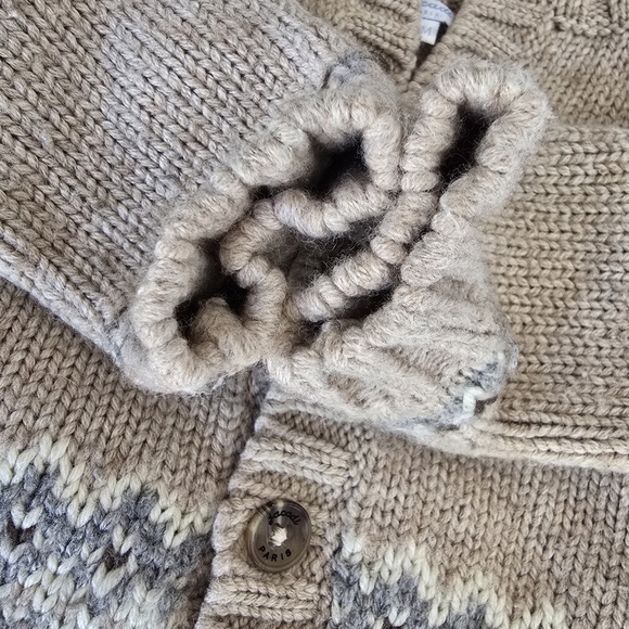 Jacadi Baby Knitted Cardigan Wool Blend Sweater 12 Months - Picture 11 of 11